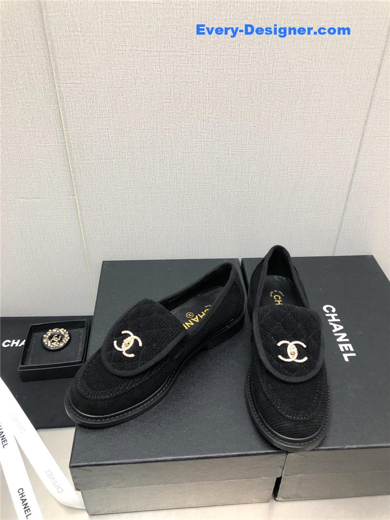 CC ankle Velcro logo color block shoes