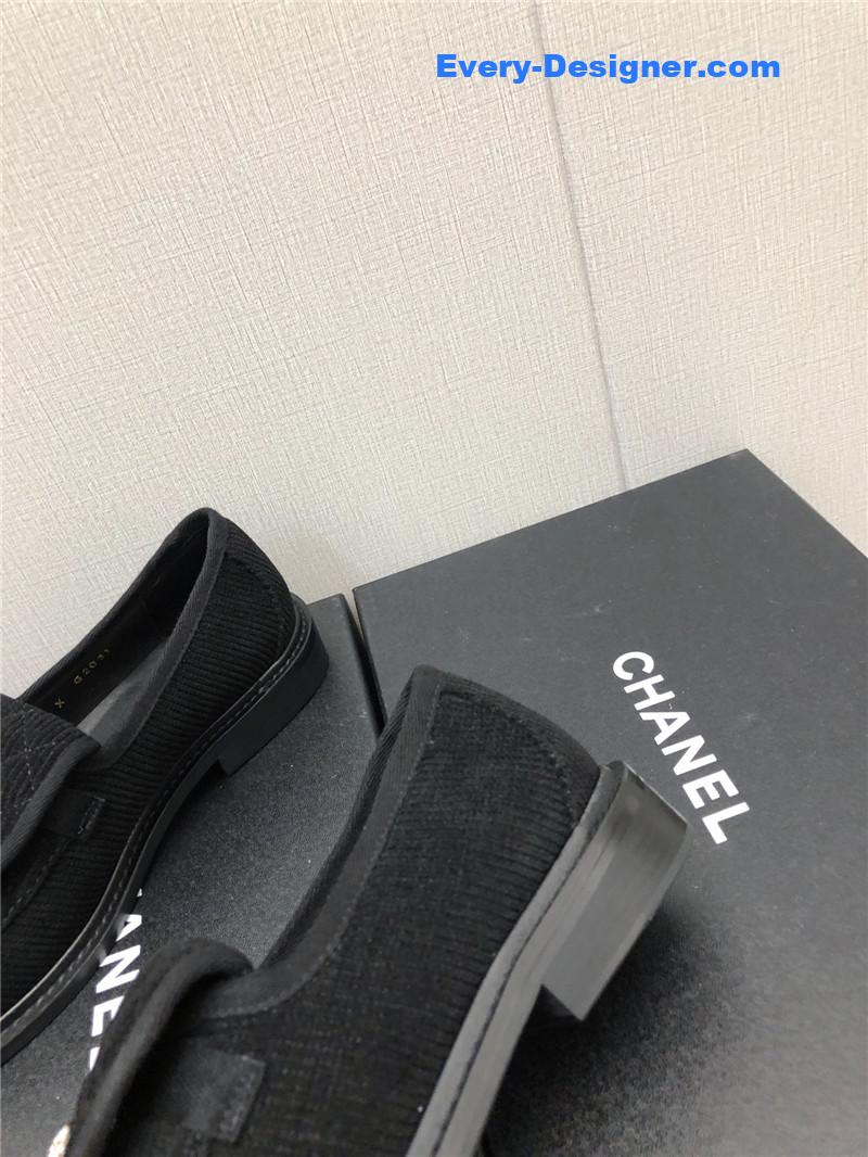 CC ankle Velcro logo color block shoes