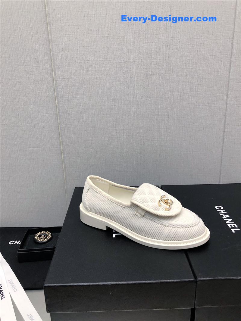 CC ankle Velcro logo color block shoes