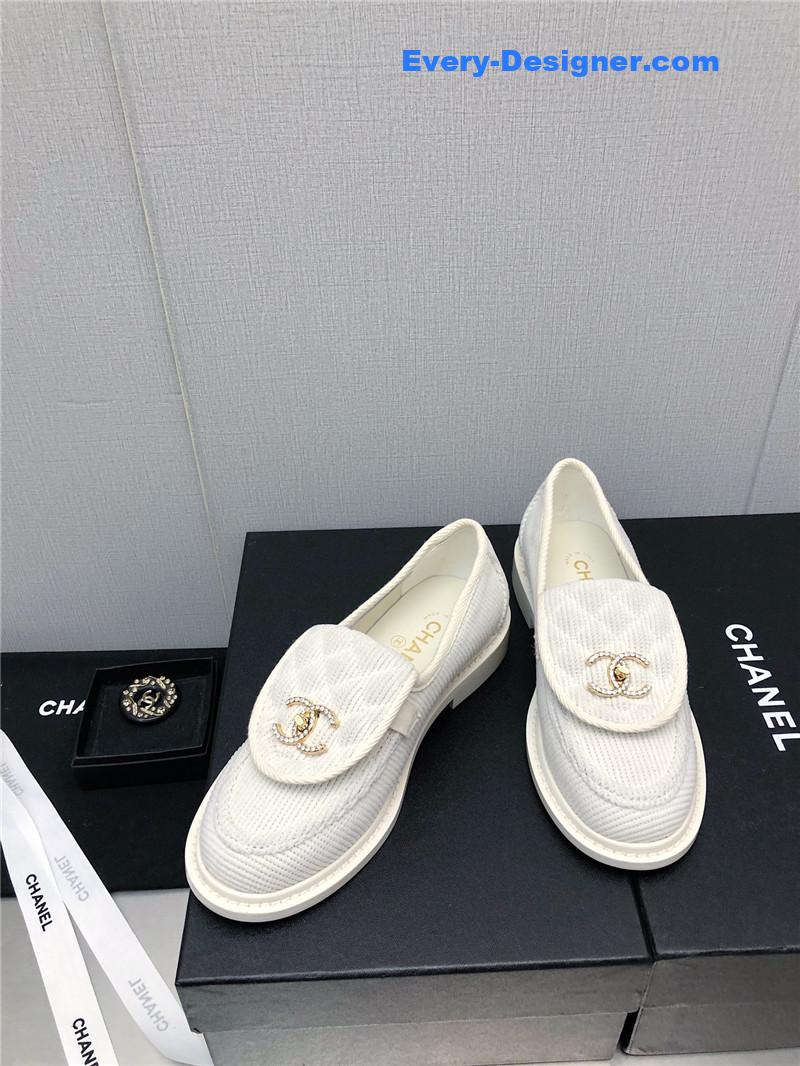 CC ankle Velcro logo color block shoes