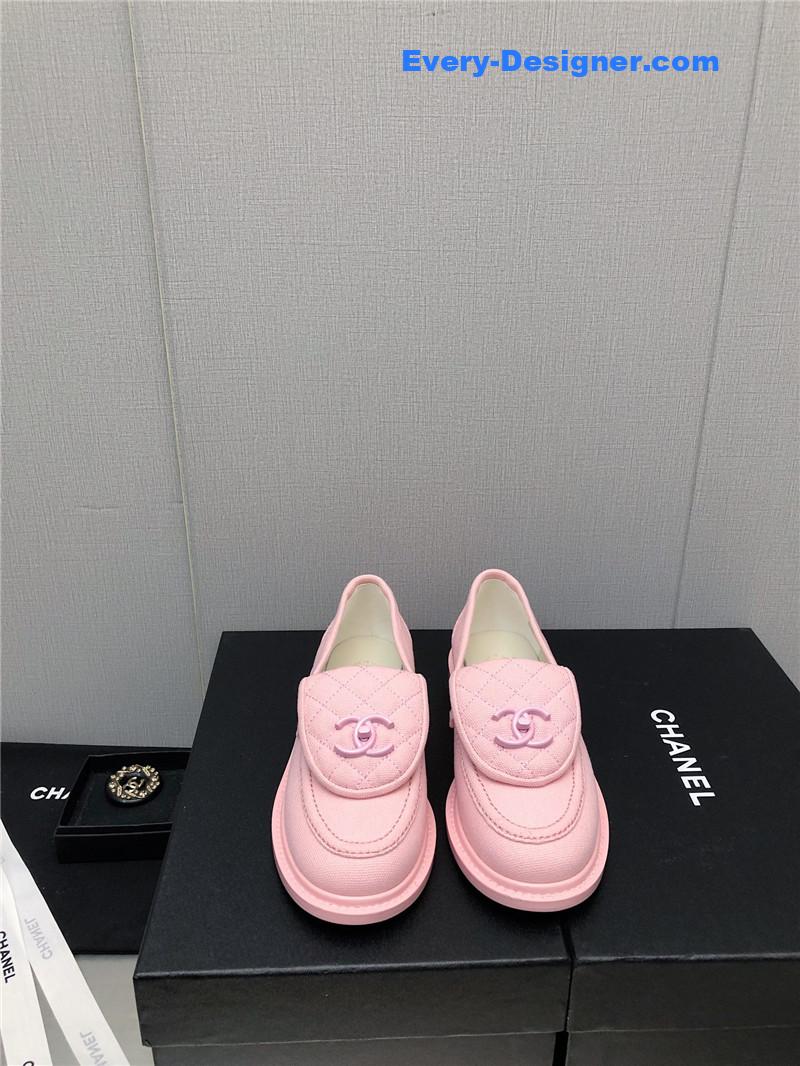 CC ankle Velcro logo color block shoes