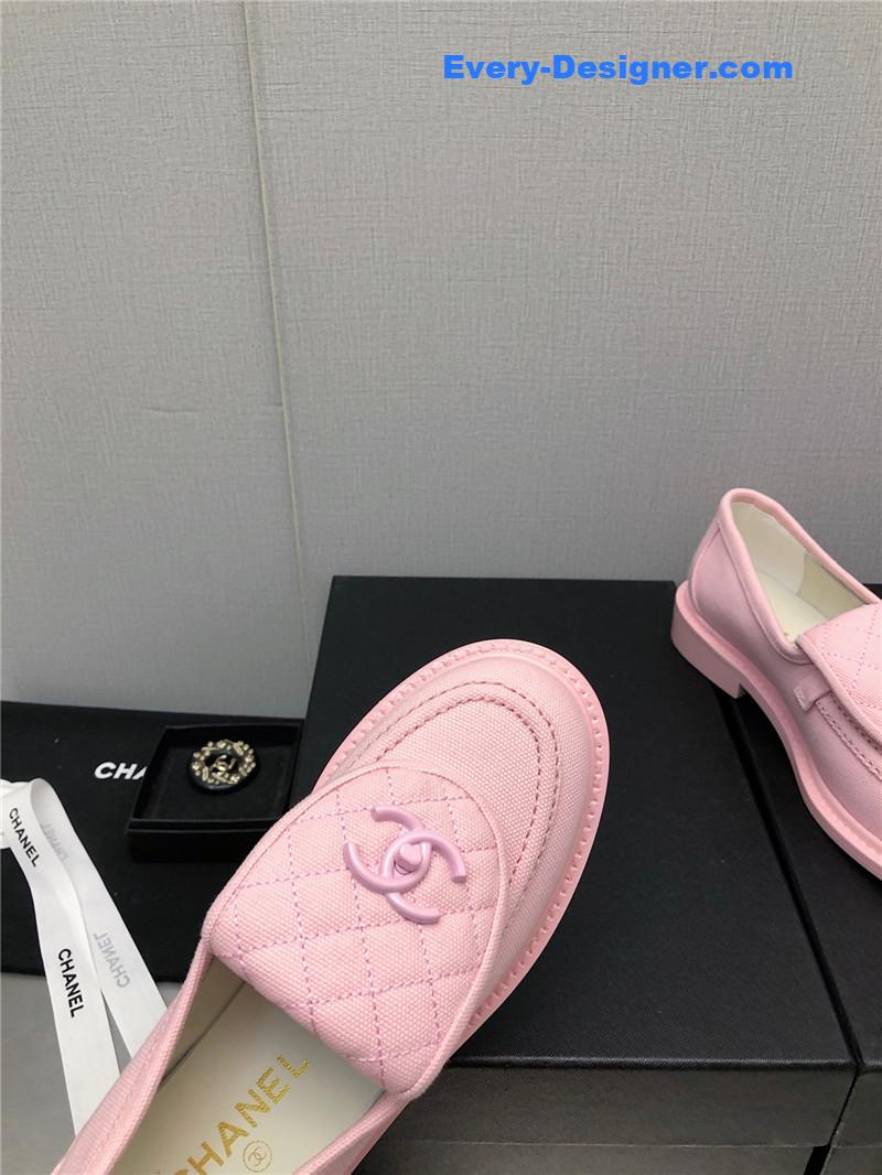 CC ankle Velcro logo color block shoes