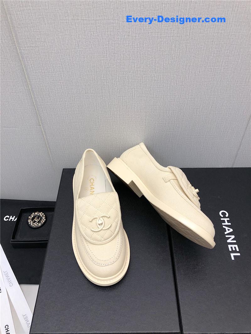 CC ankle Velcro logo color block shoes