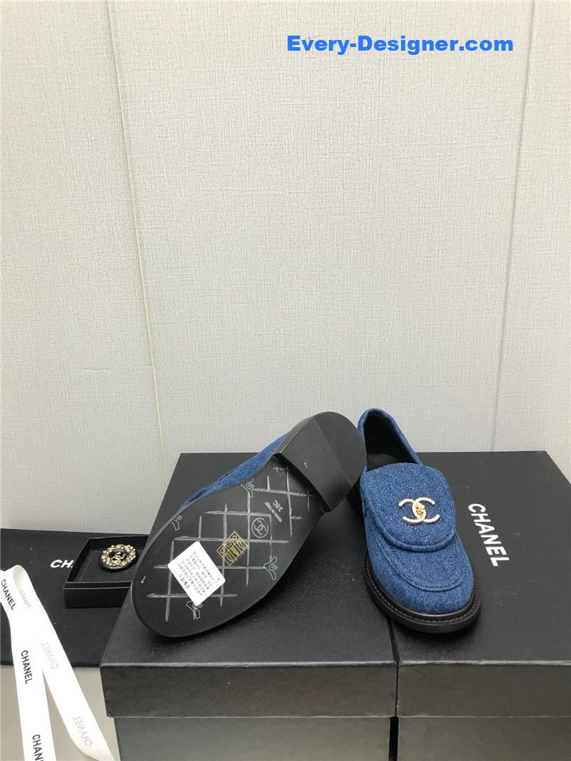 CC ankle Velcro logo color block shoes