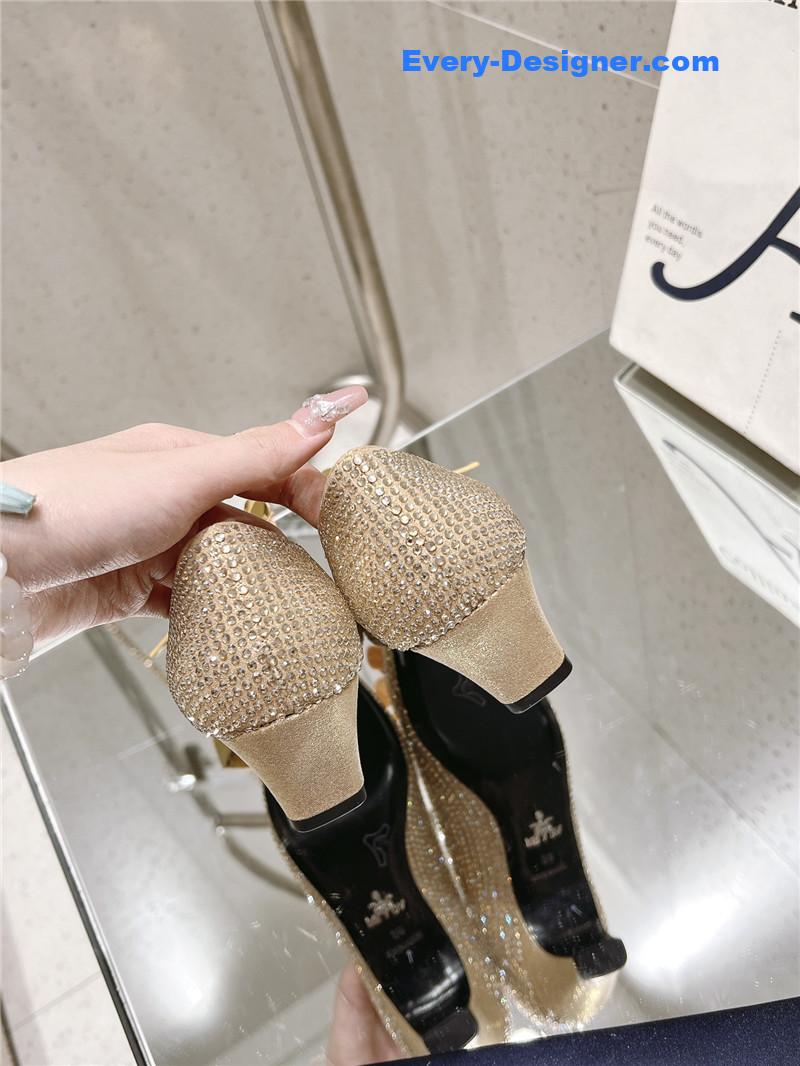 pra*a full D1am0nd shoes