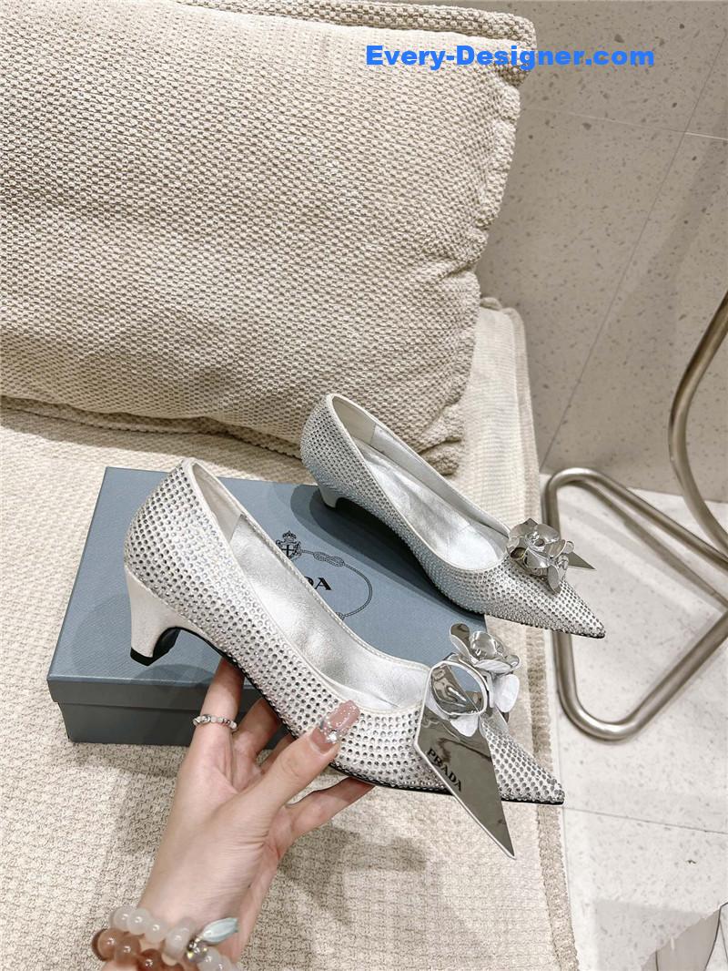 pra*a full D1am0nd shoes