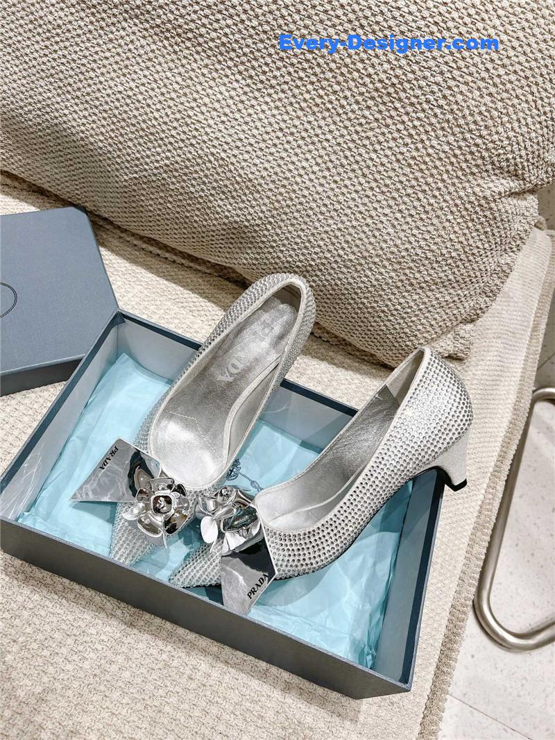 pra*a full D1am0nd shoes