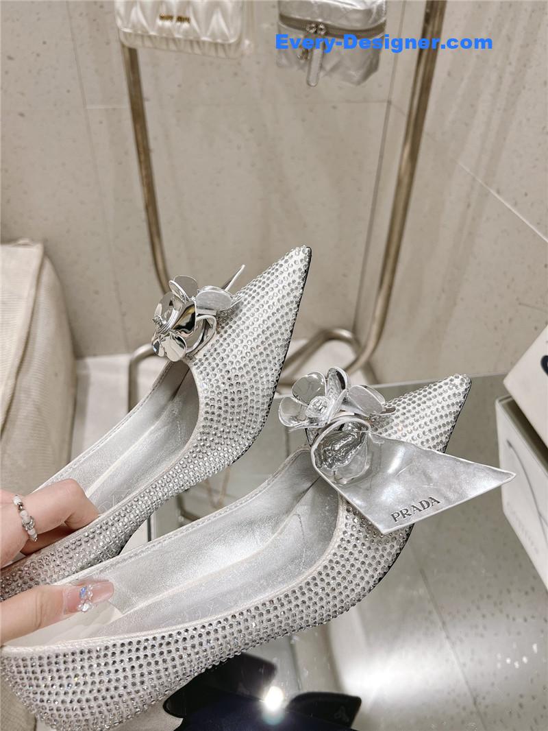 pra*a full D1am0nd shoes