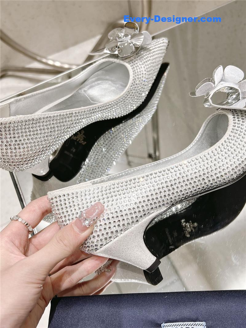 pra*a full D1am0nd shoes