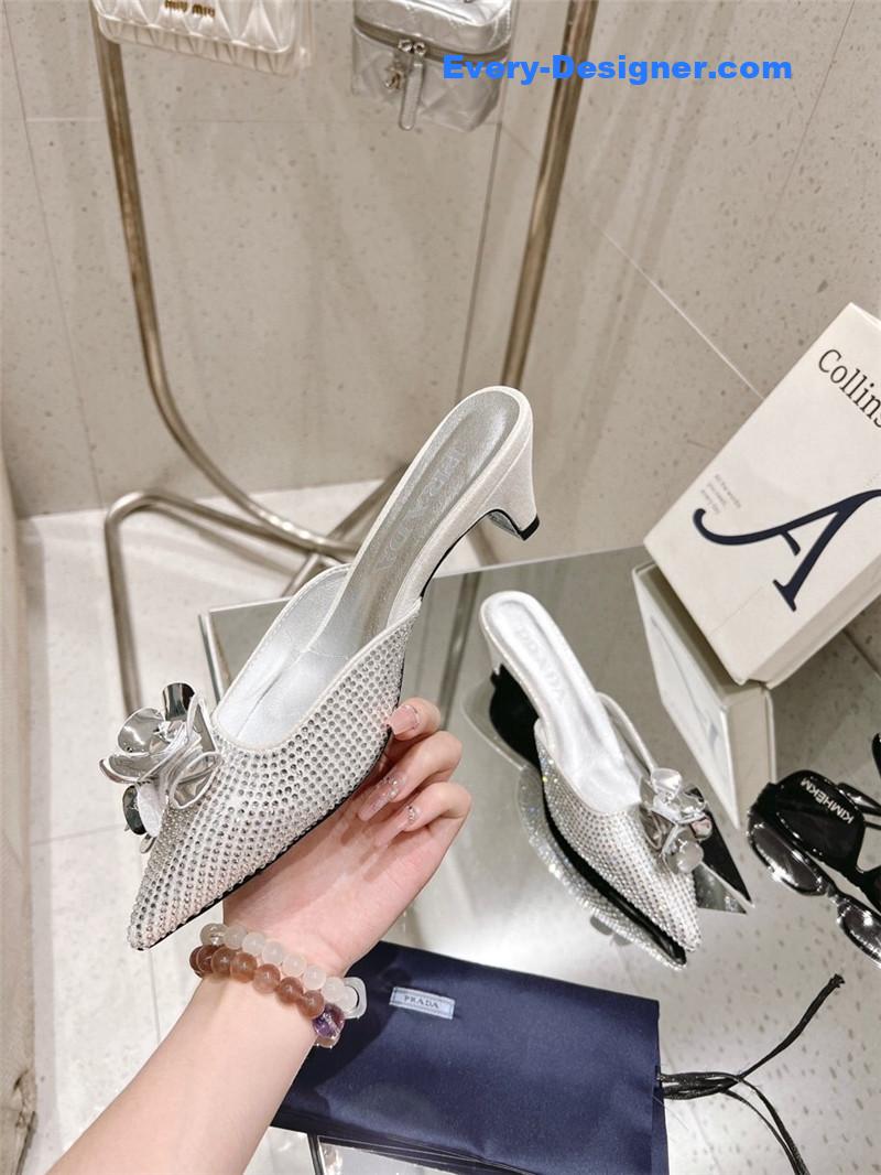 pra*a full D1am0nd sandals