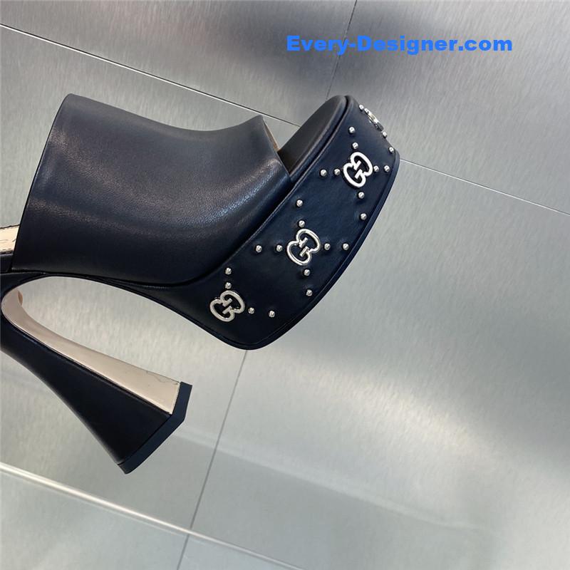 Gvc*1 high heel round toe candy color women’s shoes