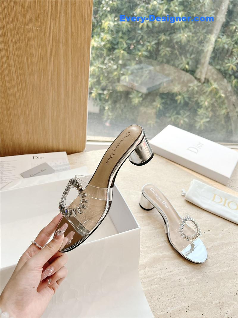 D10r summer new rhinestone sandals and slippers