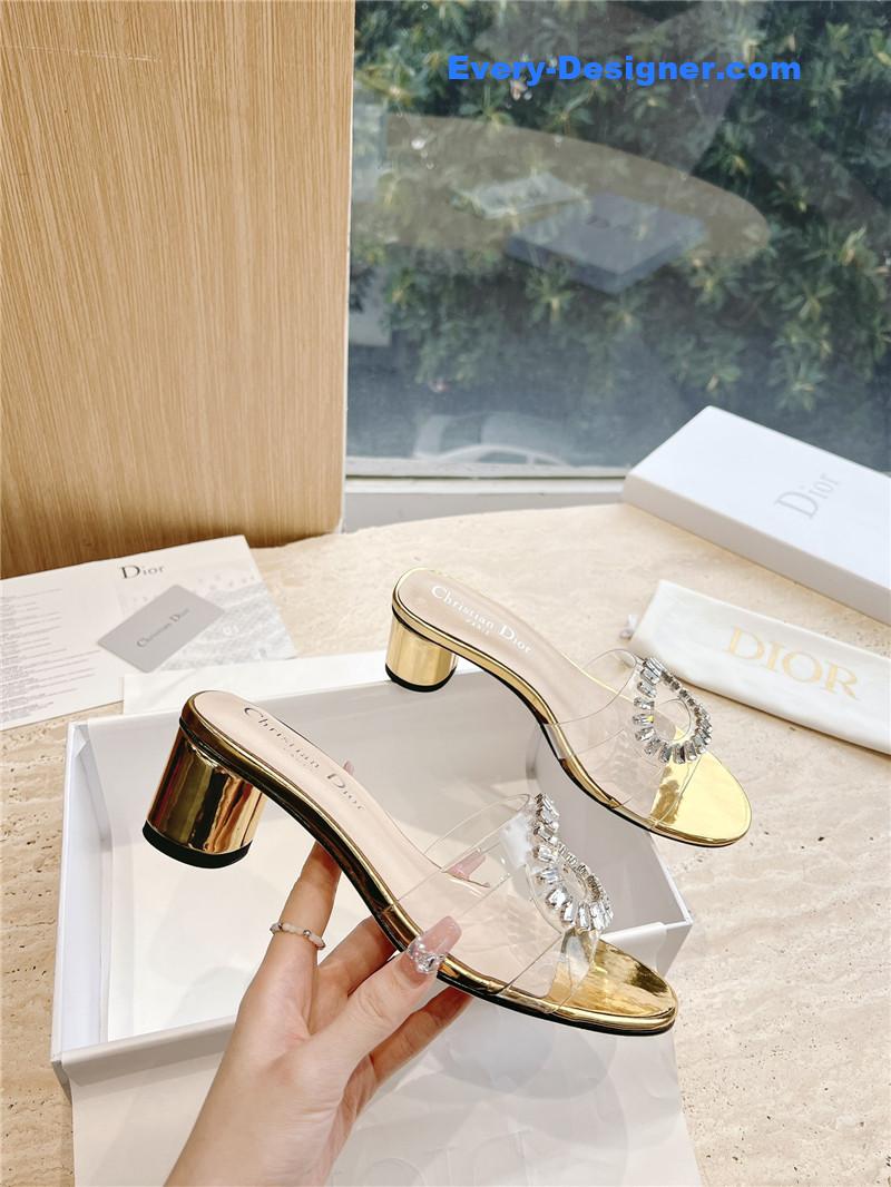 D10r summer new rhinestone sandals and slippers