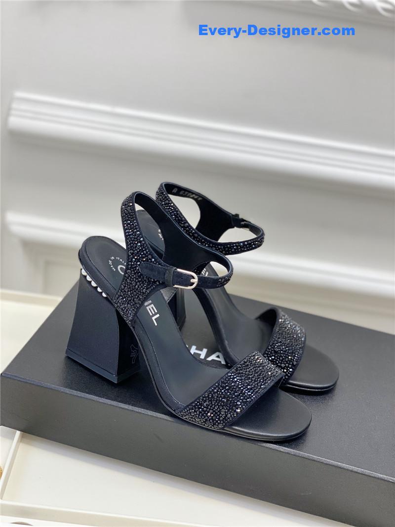 CC new pearl heel sandals