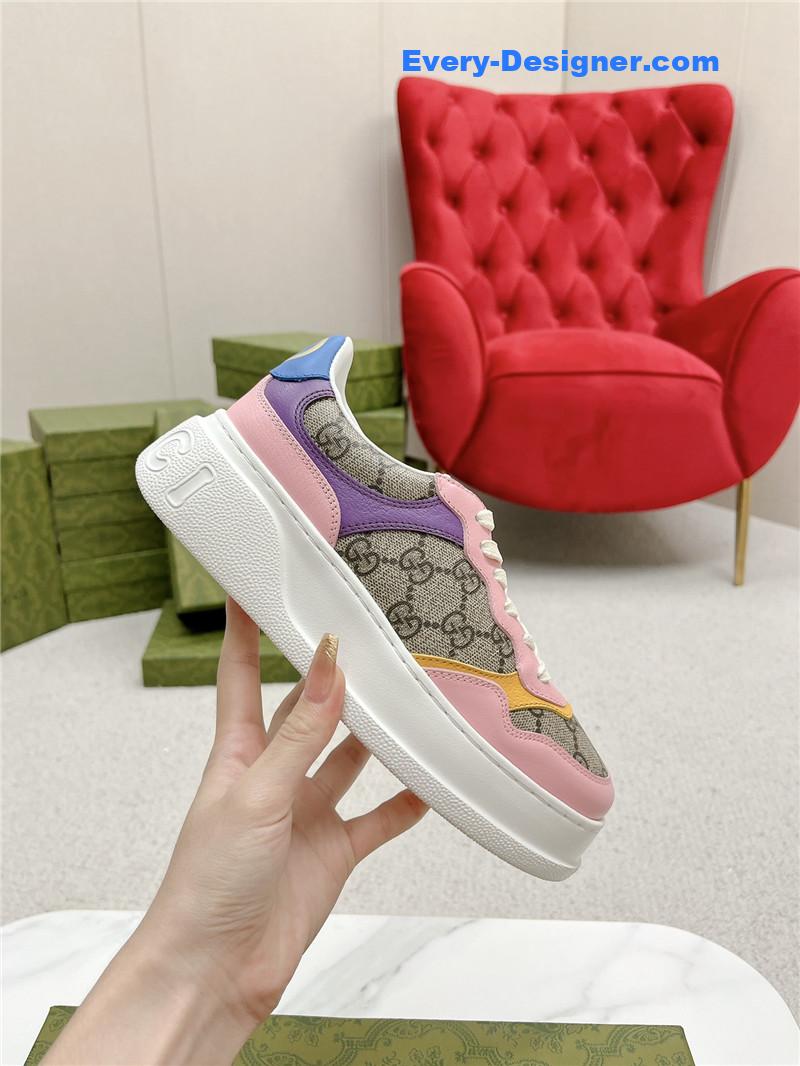 Gvc*1 chunky b series lightweight soft platform sneakers