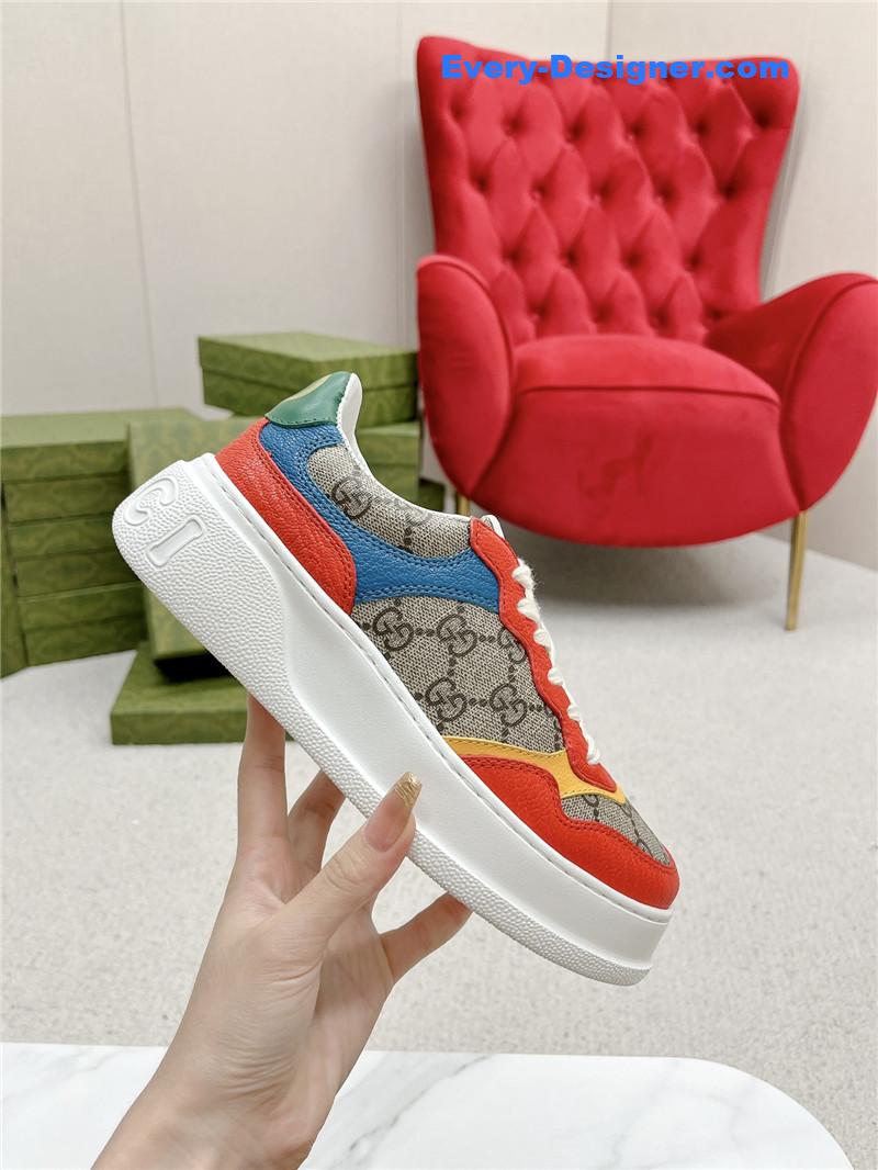 Gvc*1 chunky b series lightweight soft platform sneakers