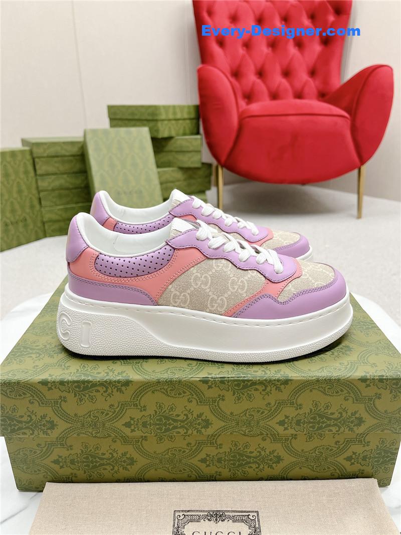 Gvc*1 chunky b series lightweight soft platform sneakers