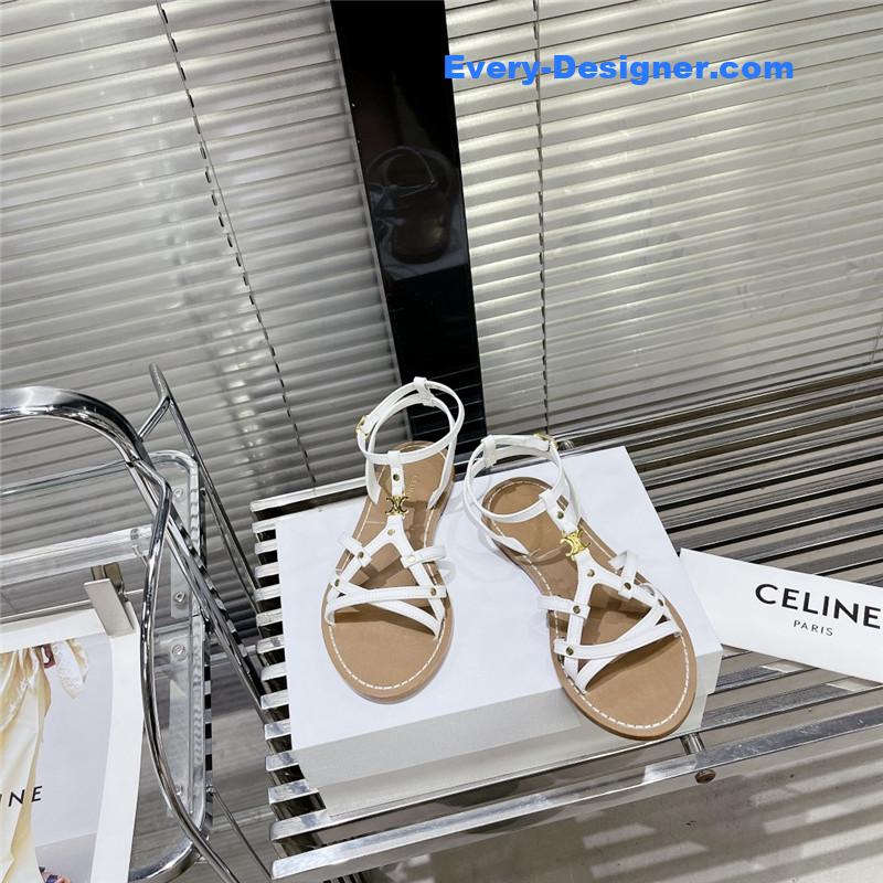 Ce1i*e retro chic roman sandals