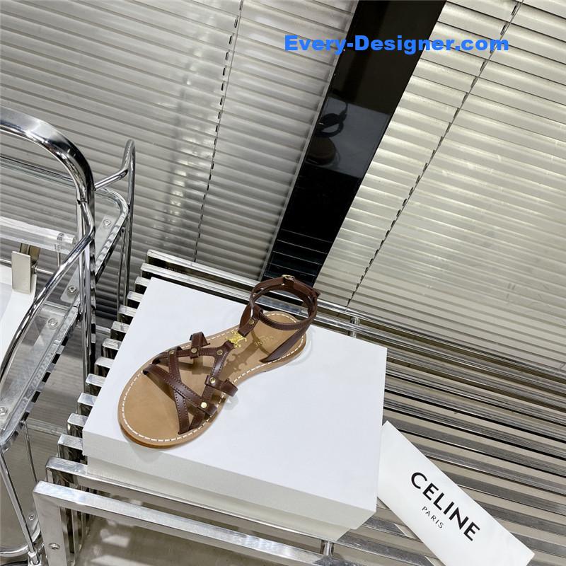Ce1i*e retro chic roman sandals