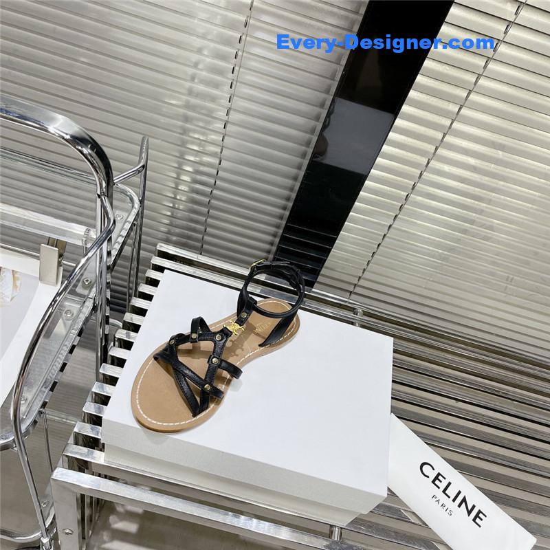 Ce1i*e retro chic roman sandals