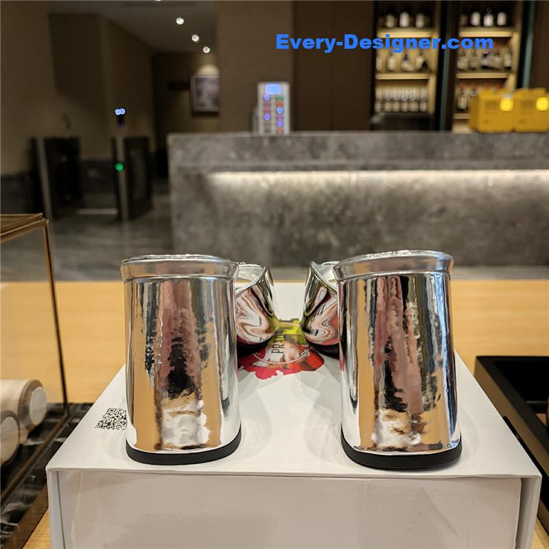 Pra*a block heel square toe sandals