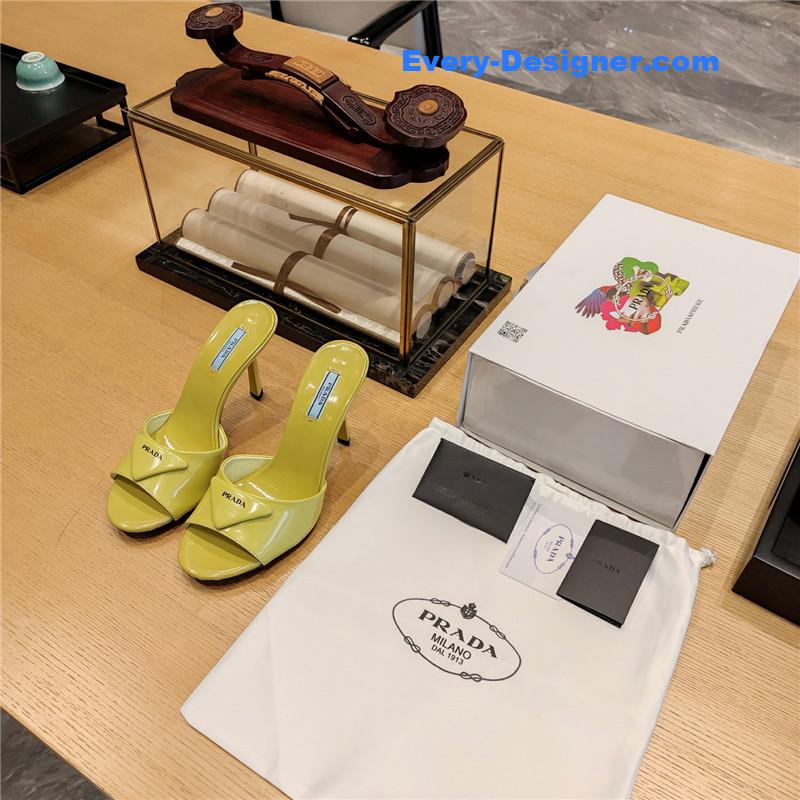 Pra*a stiletto round toe sandals