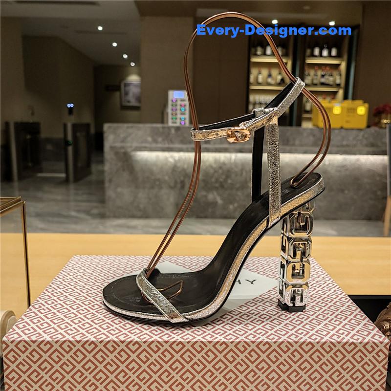 Givenchy open toe strappy sandals