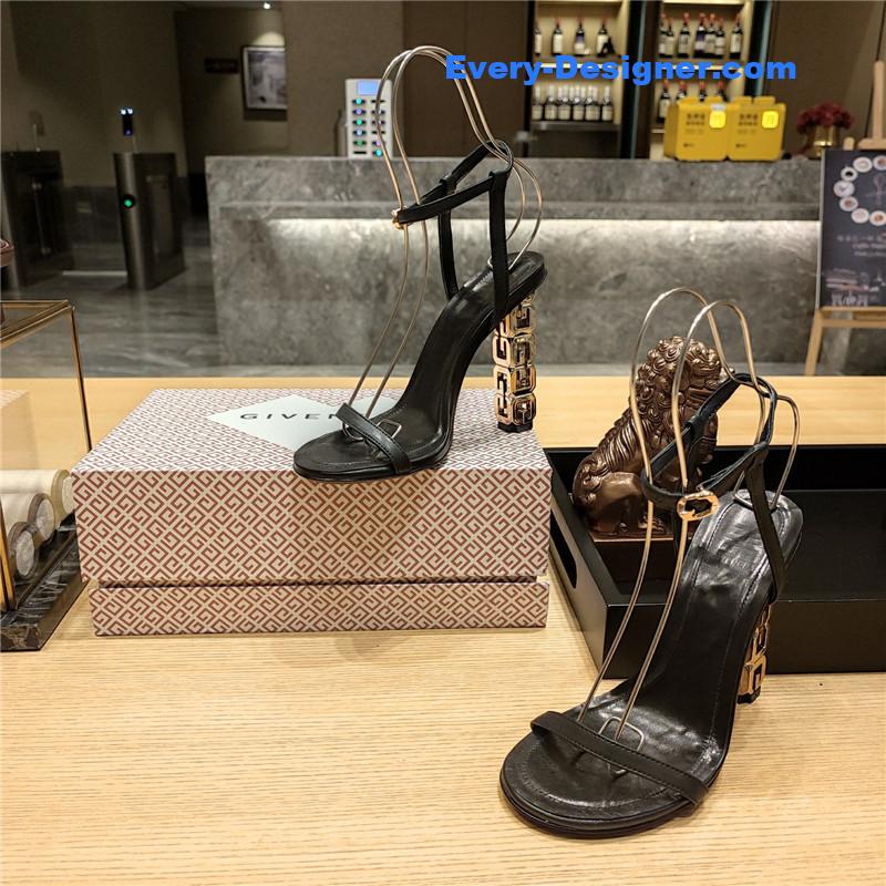 Givenchy open toe strappy sandals