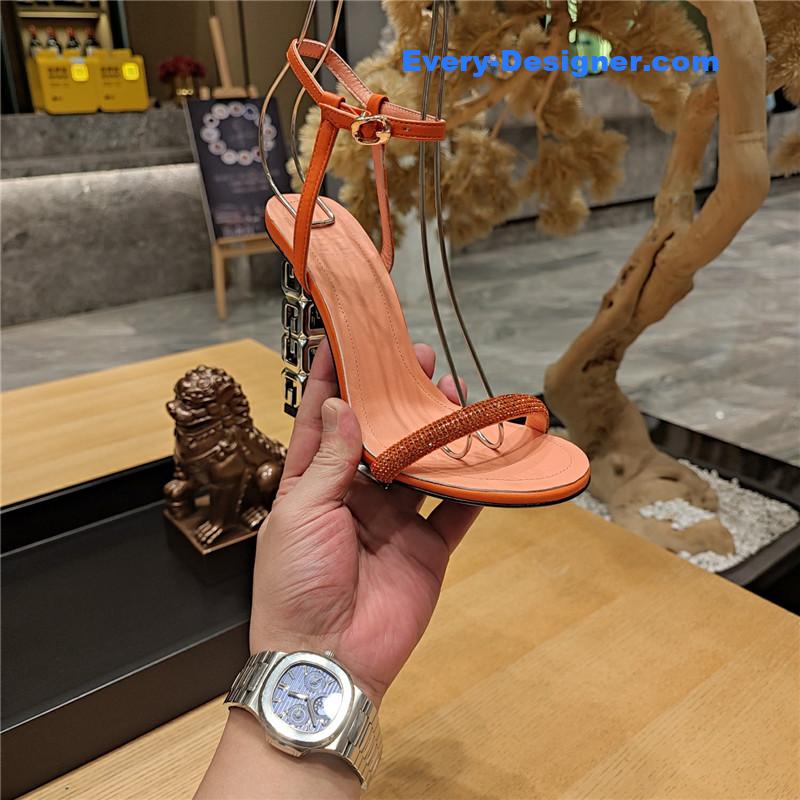 Givenchy open toe strappy sandals