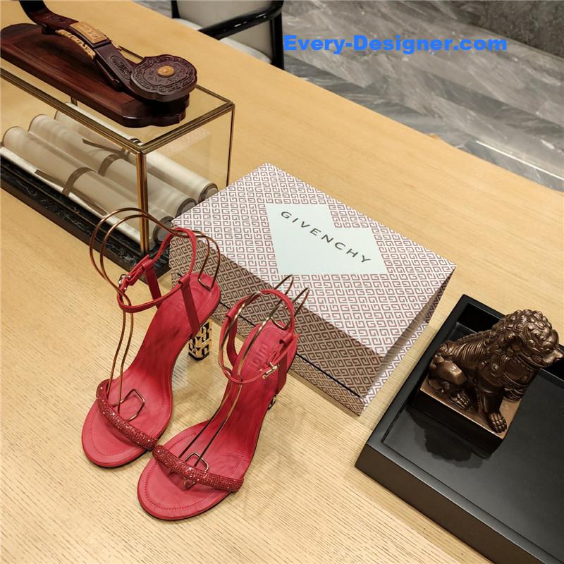 Givenchy open toe strappy sandals