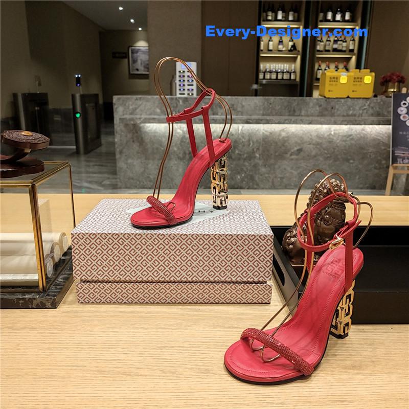 Givenchy open toe strappy sandals