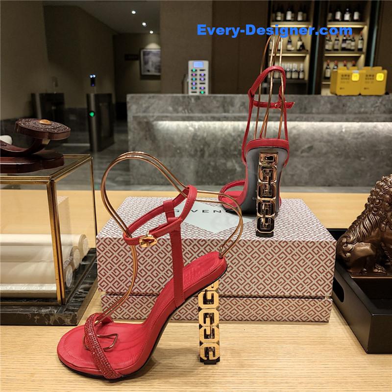 Givenchy open toe strappy sandals