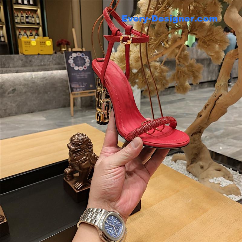 Givenchy open toe strappy sandals