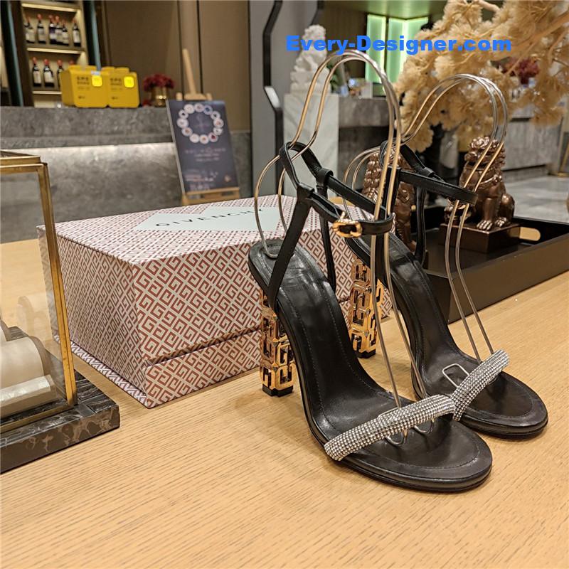 Givenchy open toe strappy sandals