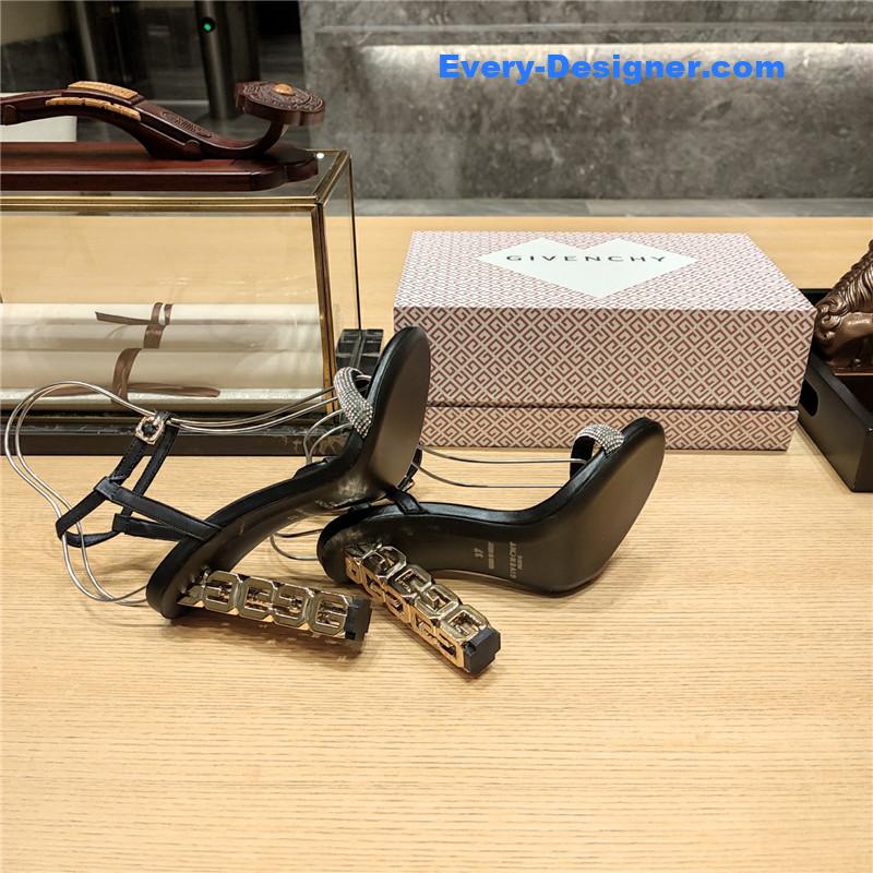 Givenchy open toe strappy sandals