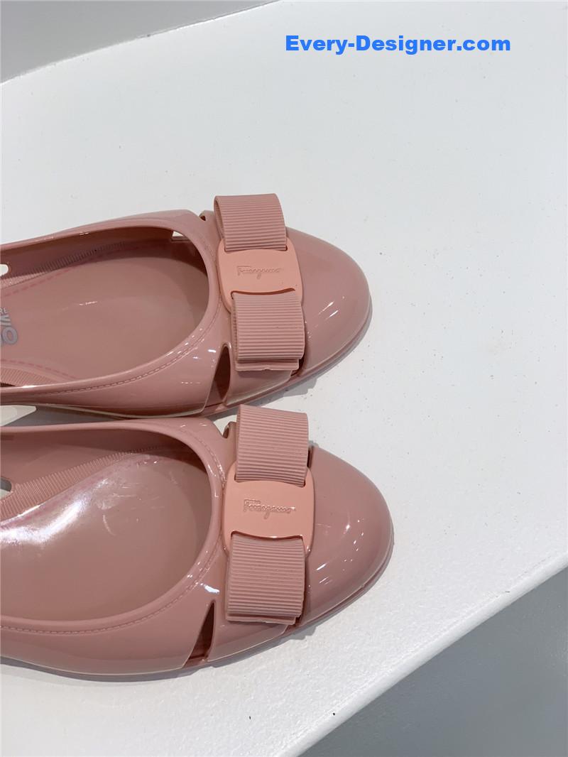 Salvatore Ferragamo new pvc jelly shoes