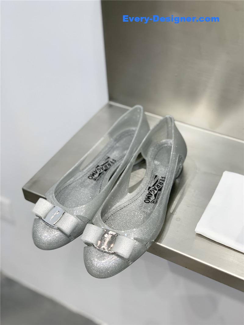 Salvatore Ferragamo new pvc jelly shoes