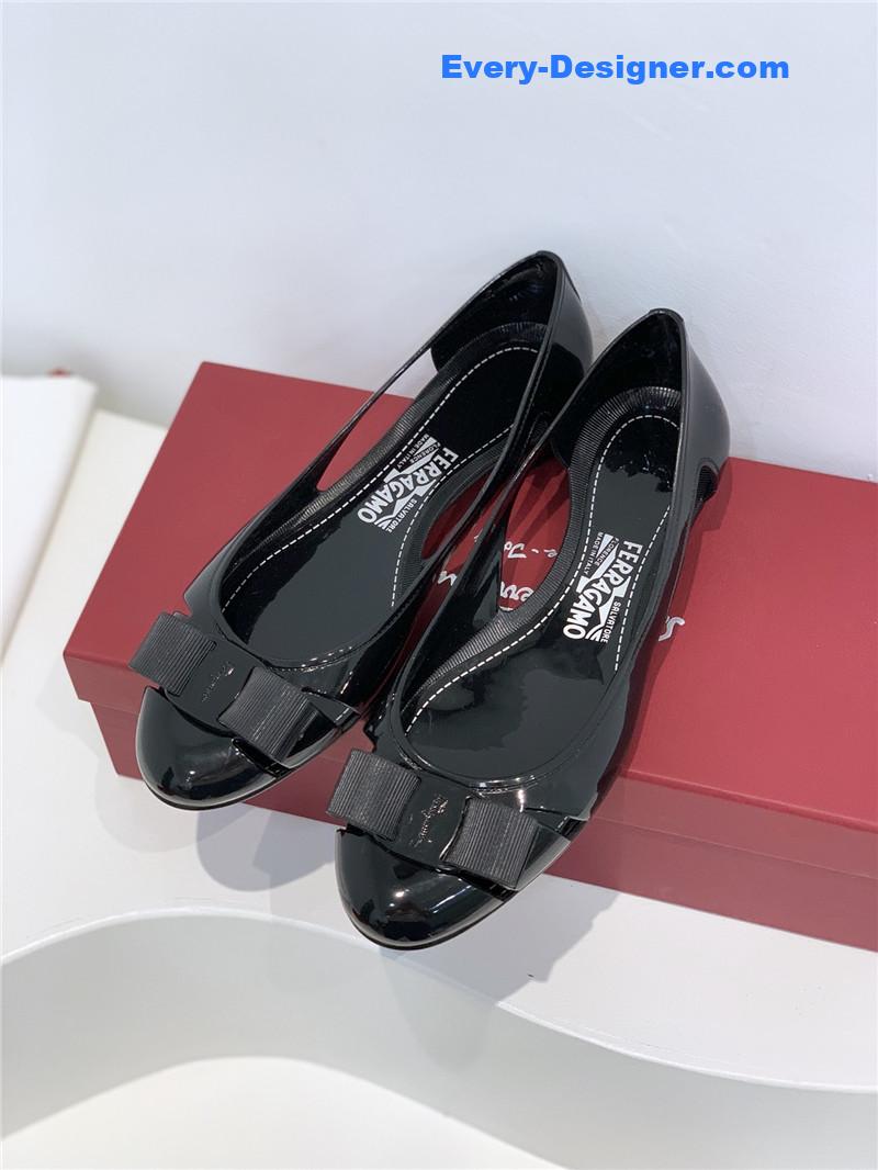 Salvatore Ferragamo new pvc jelly shoes
