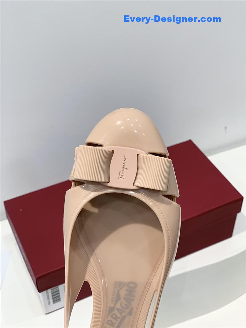 Salvatore Ferragamo new pvc jelly shoes