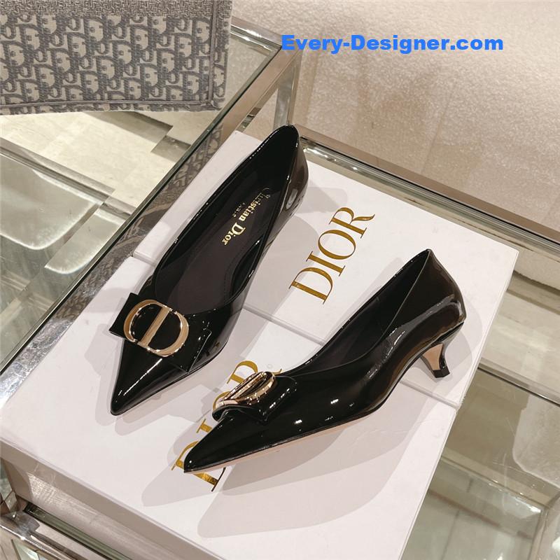 D10r early spring new cat heel shoes