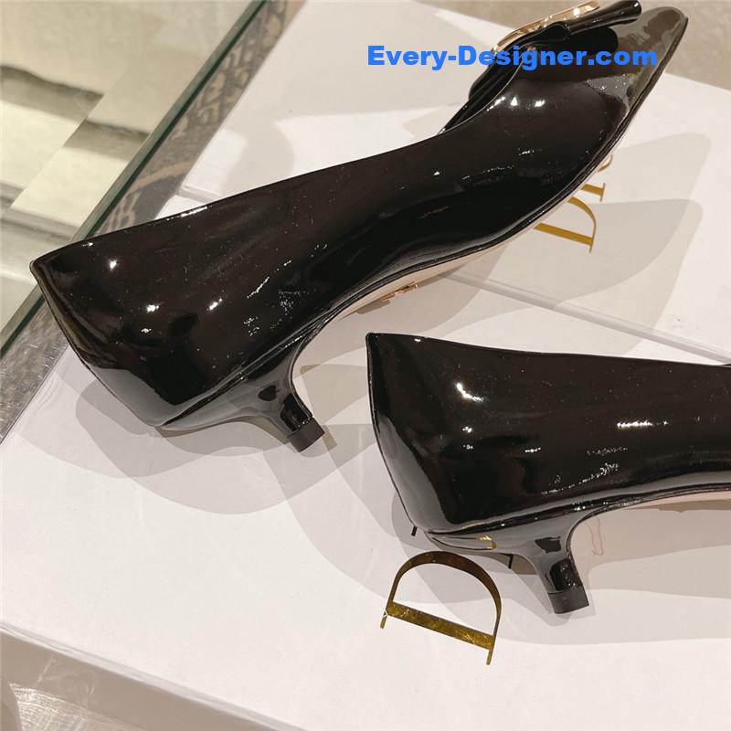 D10r early spring new cat heel shoes
