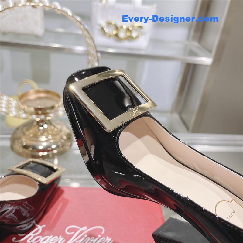 Roger vivier classic buckle pumps
