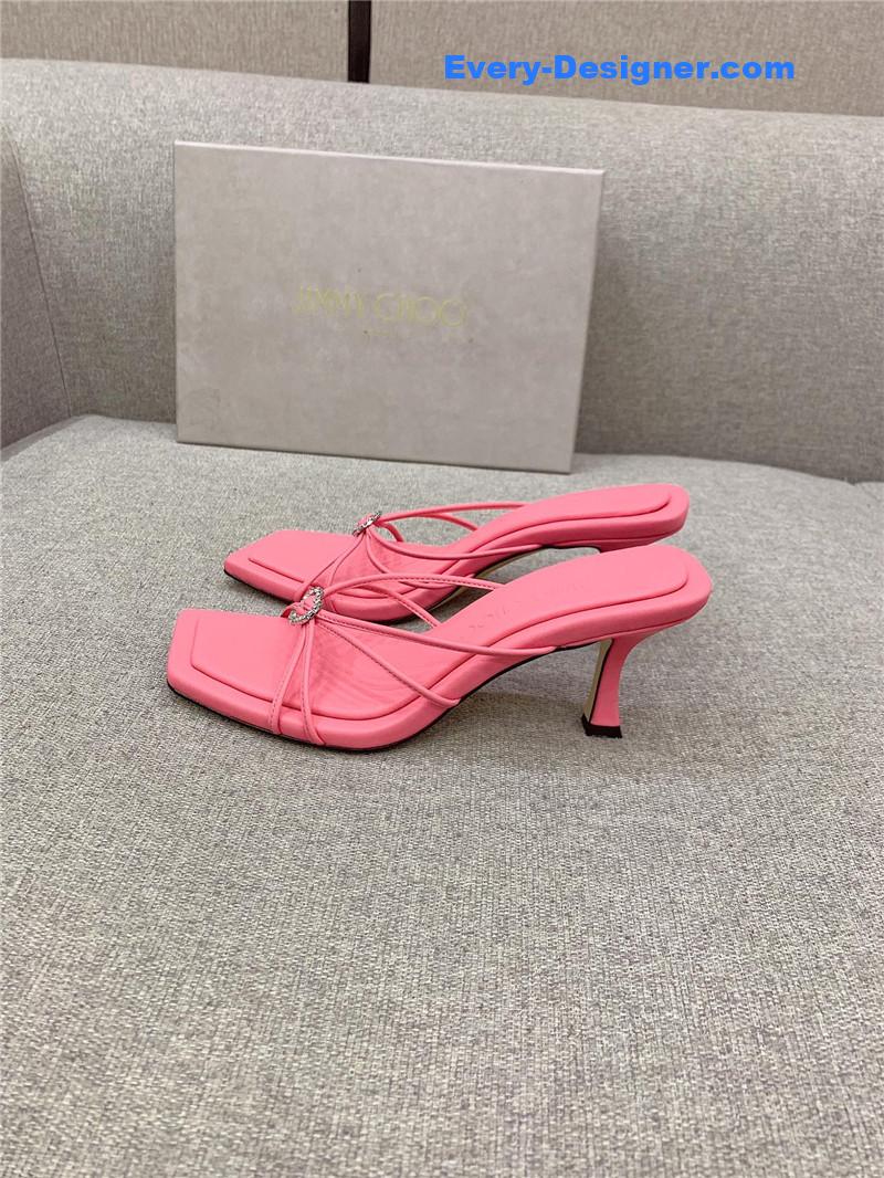 J1m*y Ch00 heeled slides