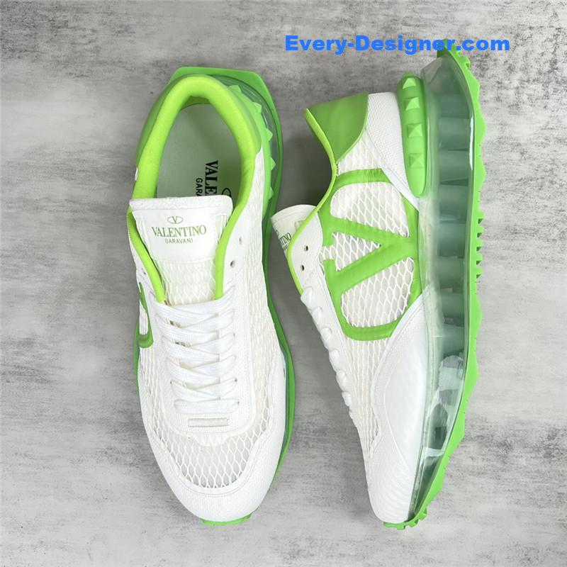 Va1e*ntin0 high satin canvas loafers