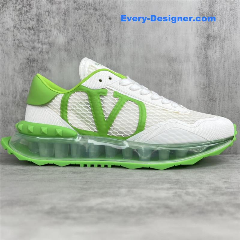 Va1e*ntin0 high satin canvas loafers