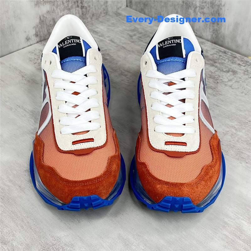 Va1e*ntin0 high satin canvas loafers