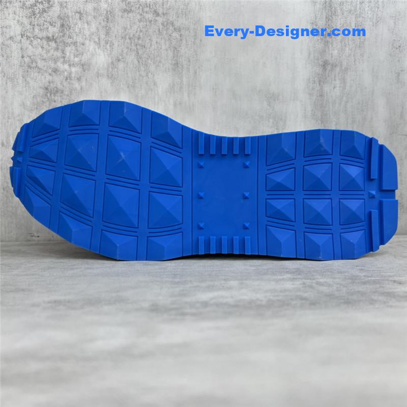 Va1e*ntin0 high satin canvas loafers