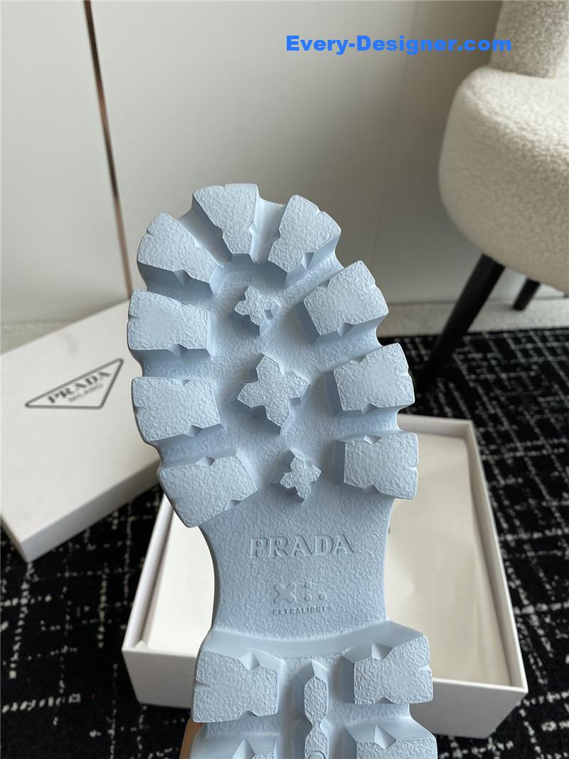 Pra*a gear platform woven slippers