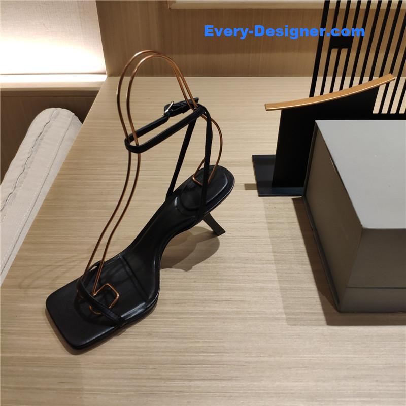 Ba1en*iaga square toe sandals