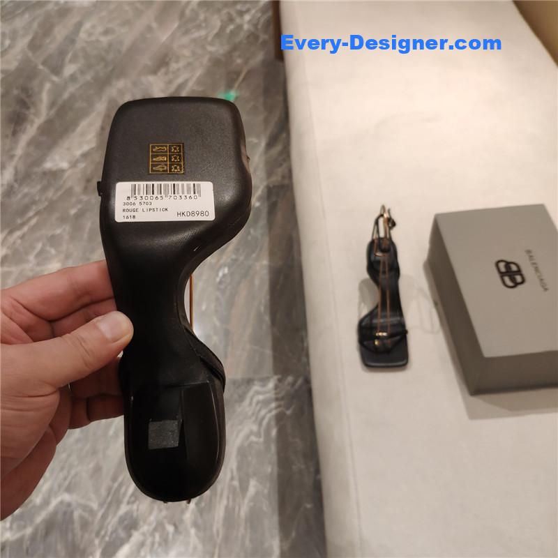 Ba1en*iaga square toe sandals